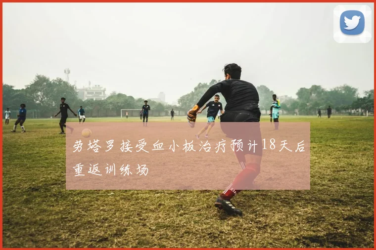 劳塔罗接受血小板治疗预计18天后重返训练场